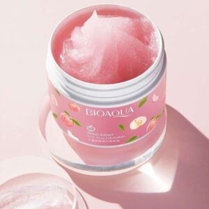 Bioaqua Extrait de Pêche Acide de Fruit Gel Crème Exfoliant Visage 140g
