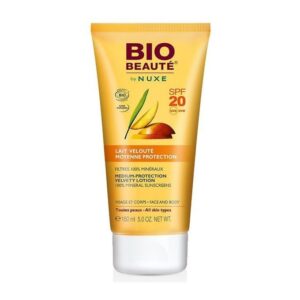 Nuxe Bio Lait Velouté Moyenne Protection SPF 20 – Visage et Corps 150ml