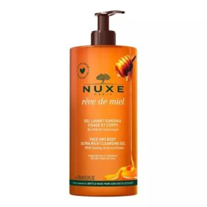 NUXE reve de miel Gel Lavant Surgras visage et corps 750ml
