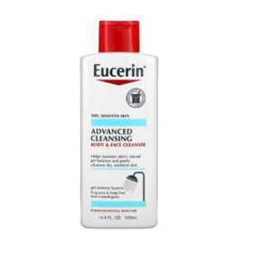 Eucerin Nettoyant avancé Corps Visage Sans Parfum 500 ml