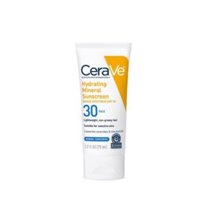 Cerave Crème Solaire Minérale Hydratante SPF 30 Lotion Visage 75ml